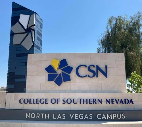 CSN Campus Sign - highlight
